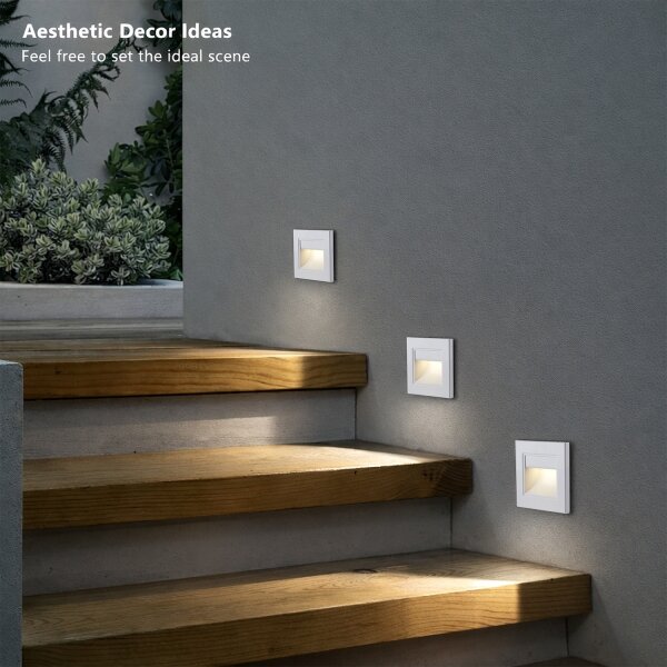 Brilagi - LED осветително тяло за стълбище STEP LIGHT LED/1,5W/230V IP44 бяло