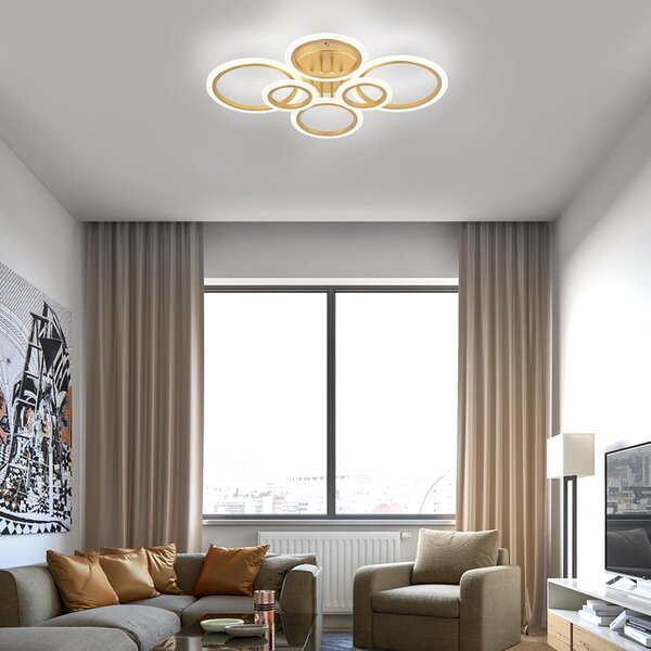 Полилей Астралис Златист, 35W LED с 3 цвята на светлината