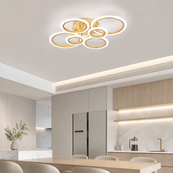 Полилей Астралис Златист, 35W LED с 3 цвята на светлината