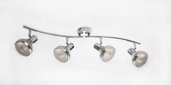GLOBO 54921-4 - Точково осветително тяло LOTHAR 4xE14/40W/230V