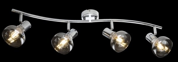 GLOBO 54921-4 - Точково осветително тяло LOTHAR 4xE14/40W/230V