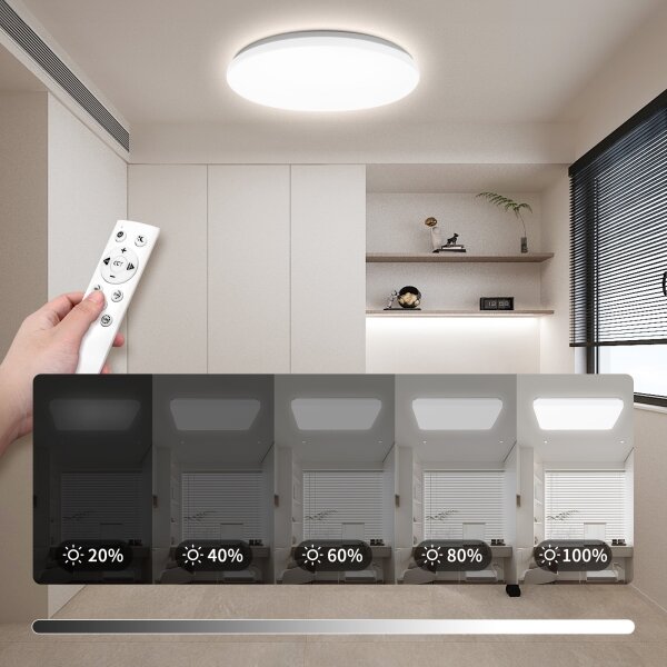 Brilagi - LED димируемо таванно осветително тяло MILKY WAY LED/36W/230V 3000-6500K + дистанционно управление
