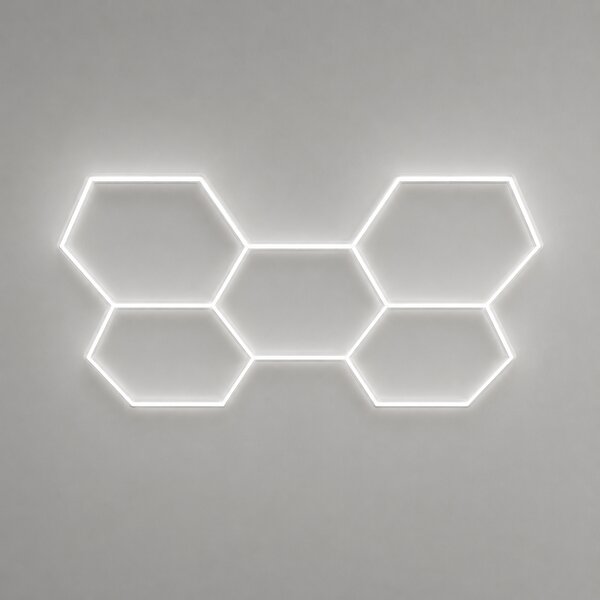 LED Панел пчелна пита Вивия- 144W, 224cm×183cm