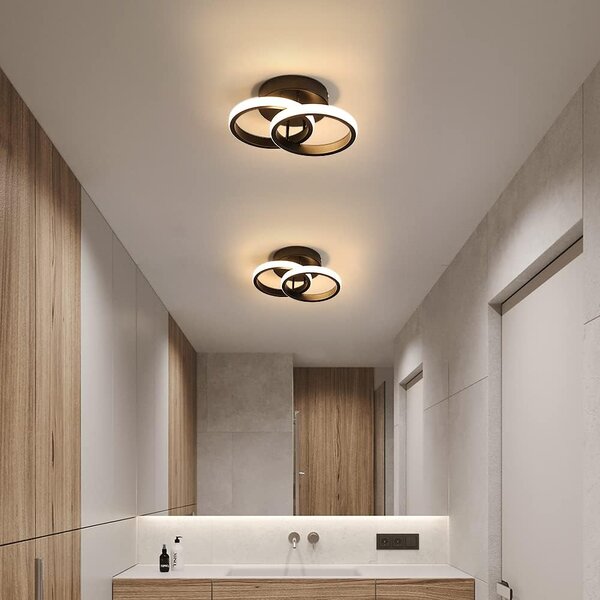 Полилей Вирия LED- Черен