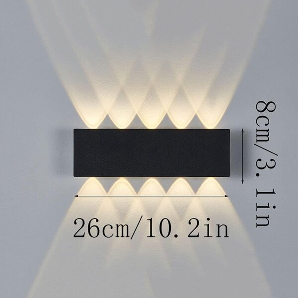 LED Стенна лампа Селестиа- 10x1w