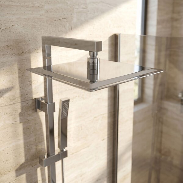 Квадратен душ пита REA JS-P015 25cm Chrome