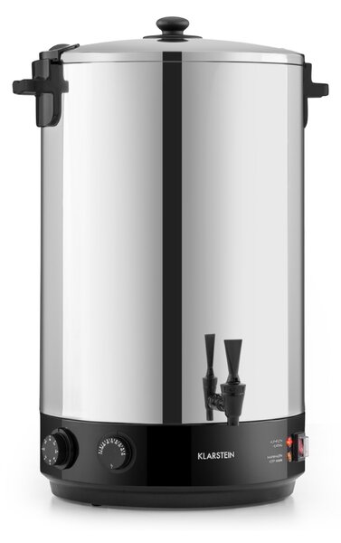 Klarstein KonfiStar 50, тенджера за консервиране, съд за топли напитки, 50L, 110°C, 120 min, неръждаема стомана