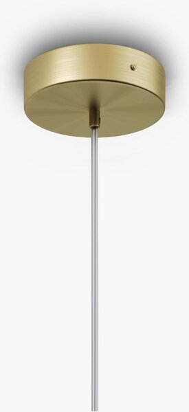 Maytoni Висяща лампа Antic, бяло/златно, Ø 30 cm, стъкло, E27, Затъмняване, Бял, Дневна/трапезария, Стъкло