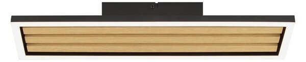 Brilliant - Димируемо LED таванно осветително тяло CALMA LED/15W/230V черно
