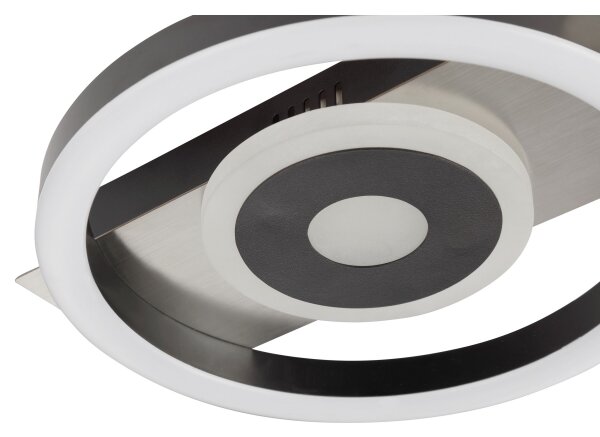 Brilliant - димируем LED плафон MAUREEN LED/9W/230V черен