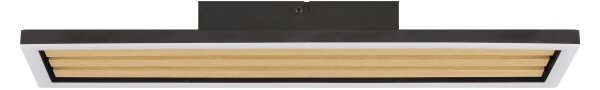 Brilliant - Димируемо LED таванно осветително тяло CALMA LED/15W/230V черно