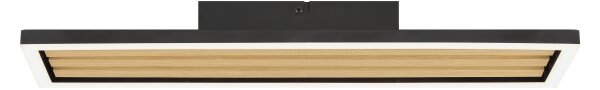 Brilliant - Димируемо LED таванно осветително тяло CALMA LED/15W/230V черно