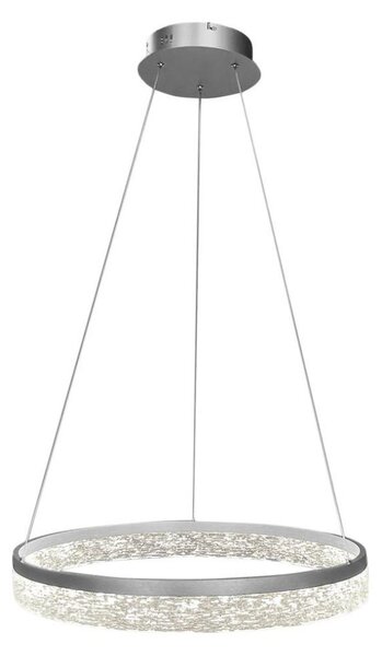 LED полилей на кабел GALA LED/25W/230V Ø 50 см, сребрист
