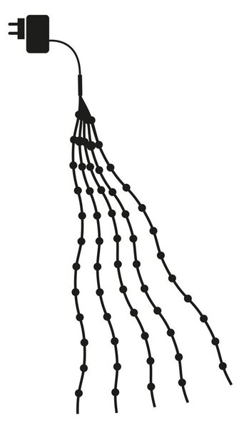 Светлинна верига с 350 броя крушки,. дължина 500 cm Knirke – Sirius