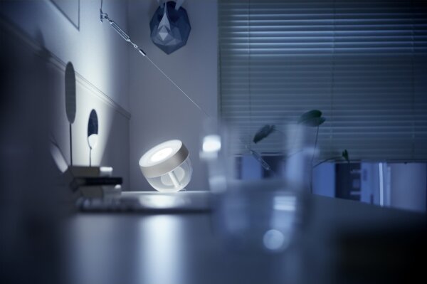 Philips - LED RGB Димируема настолна лампа Hue IRIS LED/8,2W/230V сребриста