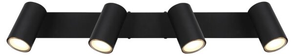 Globo 57911-4B - Спот ROBBY 4xGU10/35W/230V черен