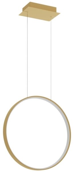 Thoro TH.221 - LED Пендел RIO LED/30W/230V CRI95 4000K Ø 55 cm златист