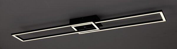 Rabalux 71004 - Димируемо LED таванно осветително тяло NEFERTUM LED/38W/230V + дистанционно управление