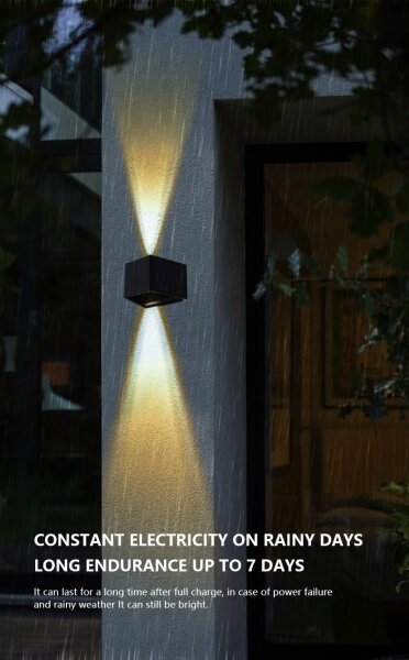 Immax 08489L - LED соларен стенен фенер с сензор LED/2W/5V IP54