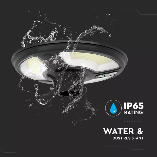 LED соларна улична лампа с сензор LED/7,5W/3,2V IP65 4000K + ДУ