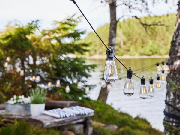 Markslöjd 107293 - LED външна декоративна верига GIRLANDA GARDEN 10xLED 5,5м IP4