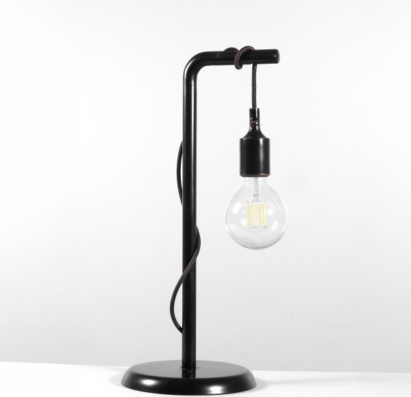 ONLI - Настолна лампа WIRE 1xE27/15W/230V 50 см черен