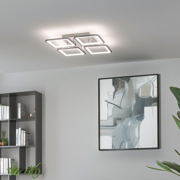 Brilagi - LED Димируем полилей за повърхностен монтаж SQUARED LED/85W/230V 3000-6500K + д.у