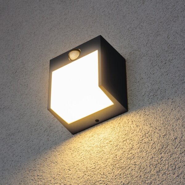 Brilagi-LED външно стенен осветител TERNI LED/12W/230V антрацит IP44