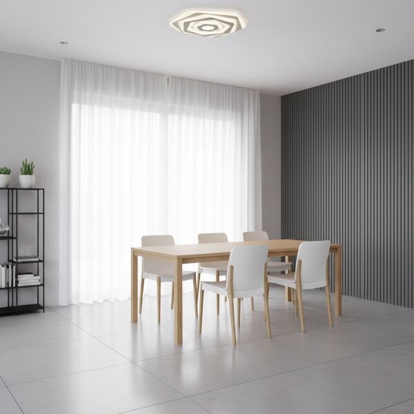 Brilagi - LED димируемо таванно осветително тяло MODERN LED/85W/230V 3000-6000K + дистанционно управление