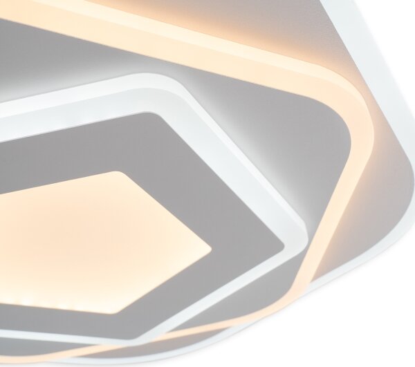 Brilagi - LED димируемо таванно осветително тяло MODERN LED/64W/230V 3000-6000K + с дистанционно управление