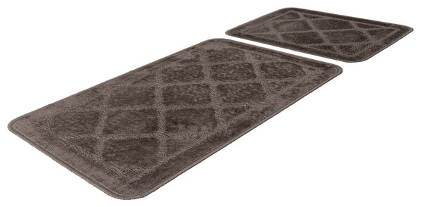 Постелка за баня Bari BAR 101, 50х120, таупе