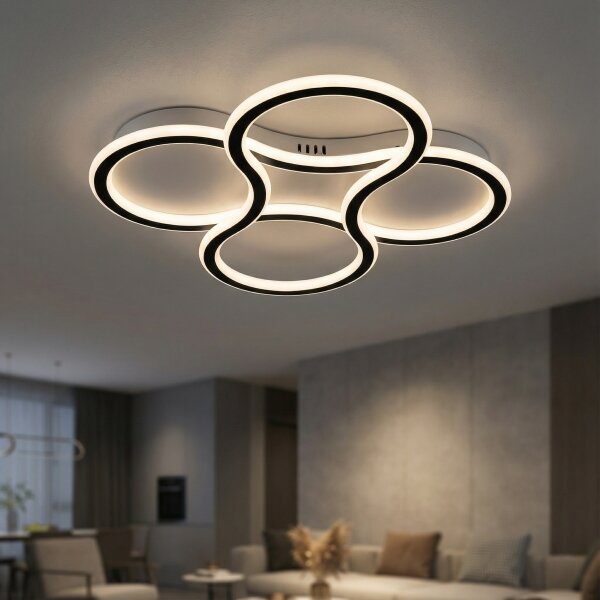 Brilagi - Димируем таванен плафон ORELLI LED/53W/230V 3000-6000K + дистанционно