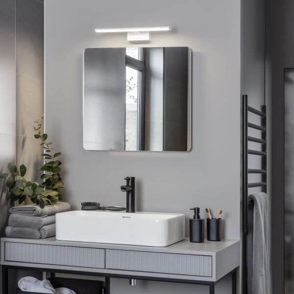 Brilagi - LED осветление за огледало VESTRA LED/8W/230V 40 cm IP44 бяло