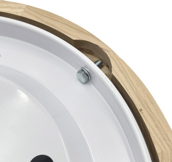 Brilagi - LED таванно осветително тяло CARVALHO LED/20W/230V дъб пр. 27,5 см
