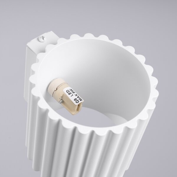 Sollux SL.1781 - Стенно осветително тяло AURA 1xG9/10W/230V бяло
