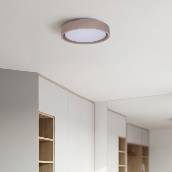 Brilagi - LED плафон MATTEO LED/24W/230V Ø 31 см таупе