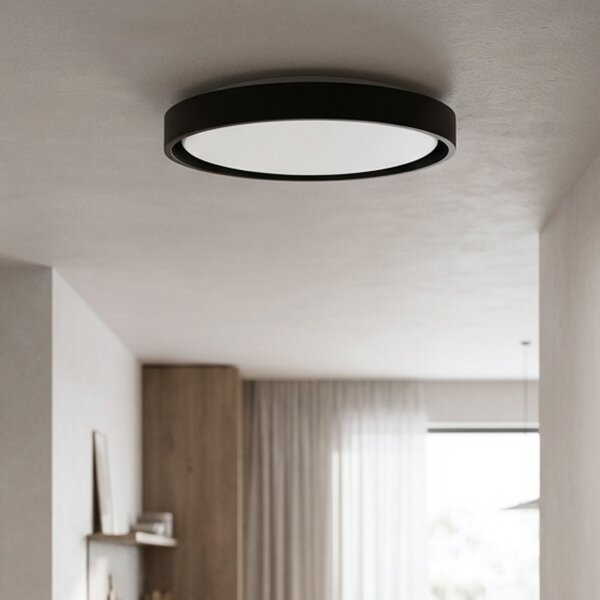Brilagi - Димируемо LED осветително тяло MATTEO LED/48W/230V 3000-6500K Ø 41 см черно +ДУ