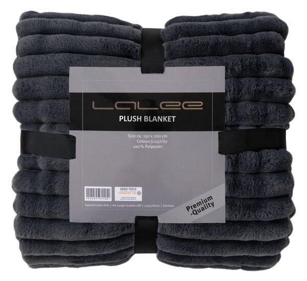 Одеяло Plush Blanket PLB 500, 150x200, графит