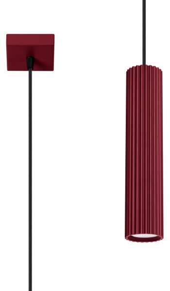Brilagi - LED полилей на кабел CRESTO 1xGU10/10W/230V бордо
