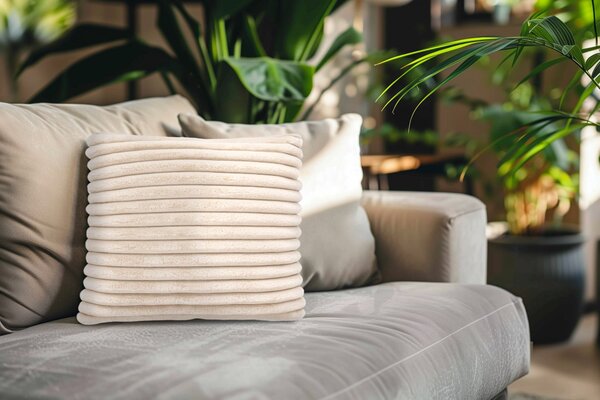 Декоративна възглавница Plush Cushion PLC 500, 45x45, бежов