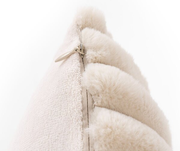 Декоративна възглавница Plush Cushion PLC 500, 45x45, бежов