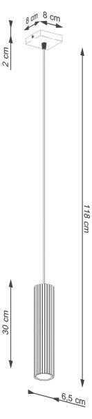 Brilagi - LED полилей на кабел CRESTO 1xGU10/10W/230V розов
