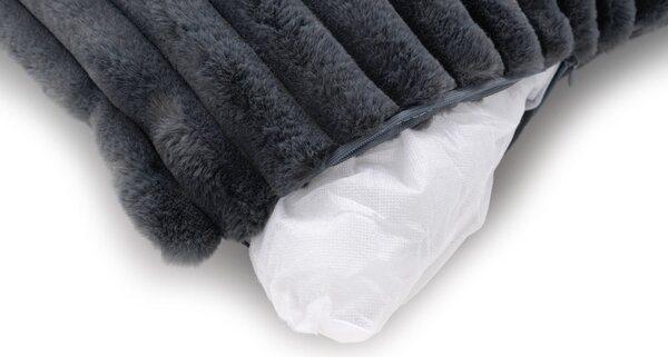 Декоративна възглавница Plush Cushion PLC 500, 45x45, графит