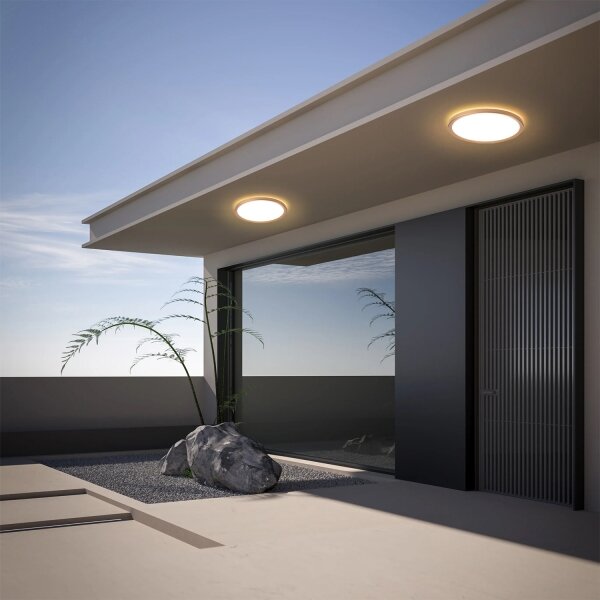 Brilagi - LED таванно осветително тяло за баня ULTRA SLIM LED/18W/230V Ø 30 см розово злато IP54