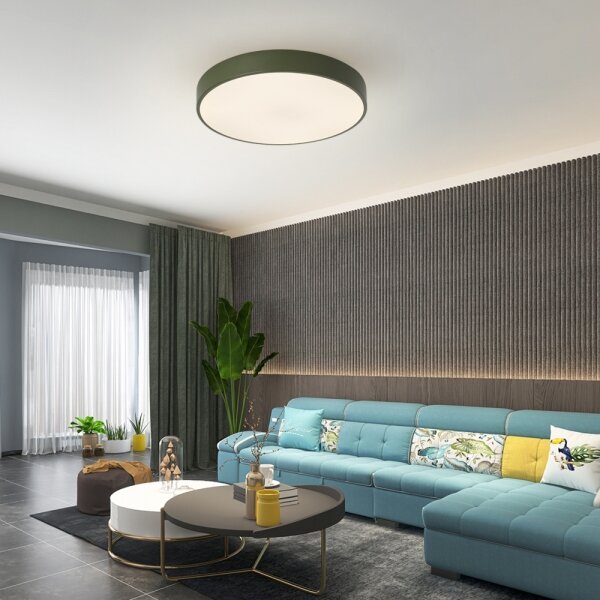Brilagi - LED таванно осветително тяло POOL LED/60W/230V 3000/4000/6000K 50 см зелено