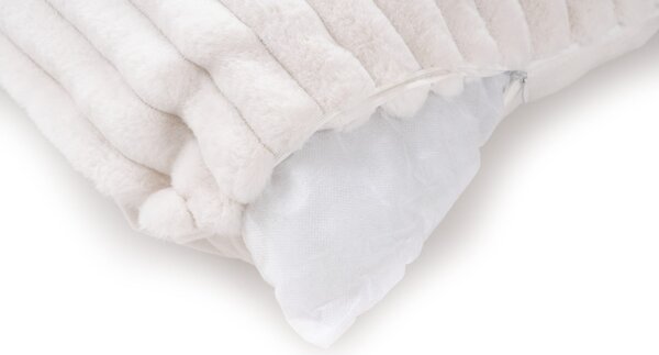 Декоративна възглавница Plush Cushion PLC 500, 45x45, ивори