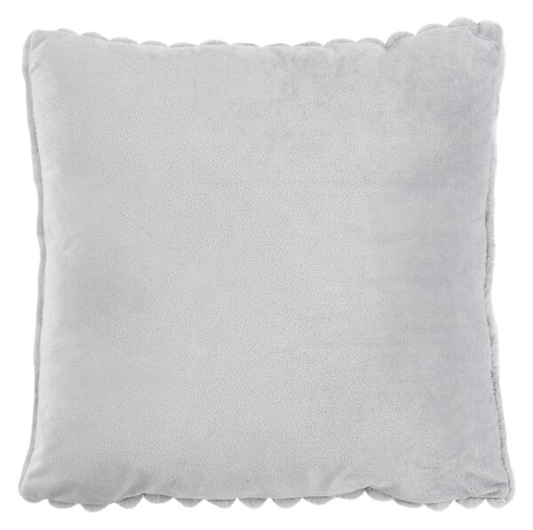 Декоративна възглавница Plush Cushion PLC 500, 45x45, сребрист