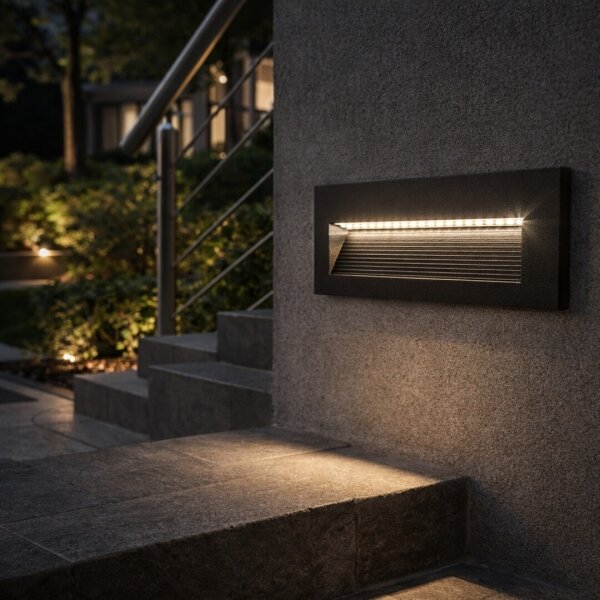 Rabalux 77190 - LED външно стенно осветително тяло KAVALA LED/6W/230V IP65 черно