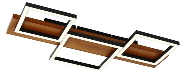 Brilagi - LED таванно осветително тяло PLANK LED/30W/230V 4000K 34,5x65 cm дърво