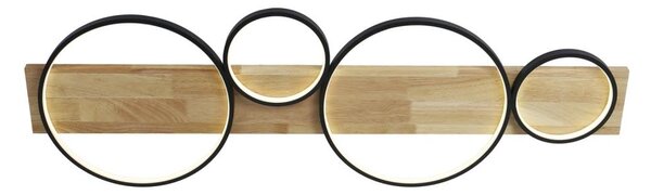 Brilagi - LED таванно осветително тяло PLANK LED/38W/230V 4000K 40x120 cm дърво